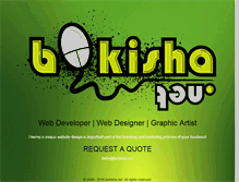Tablet Screenshot of bokisha.net